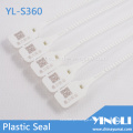 Selo de segurança de plástico de transporte com impressão a laser (YL-S360)